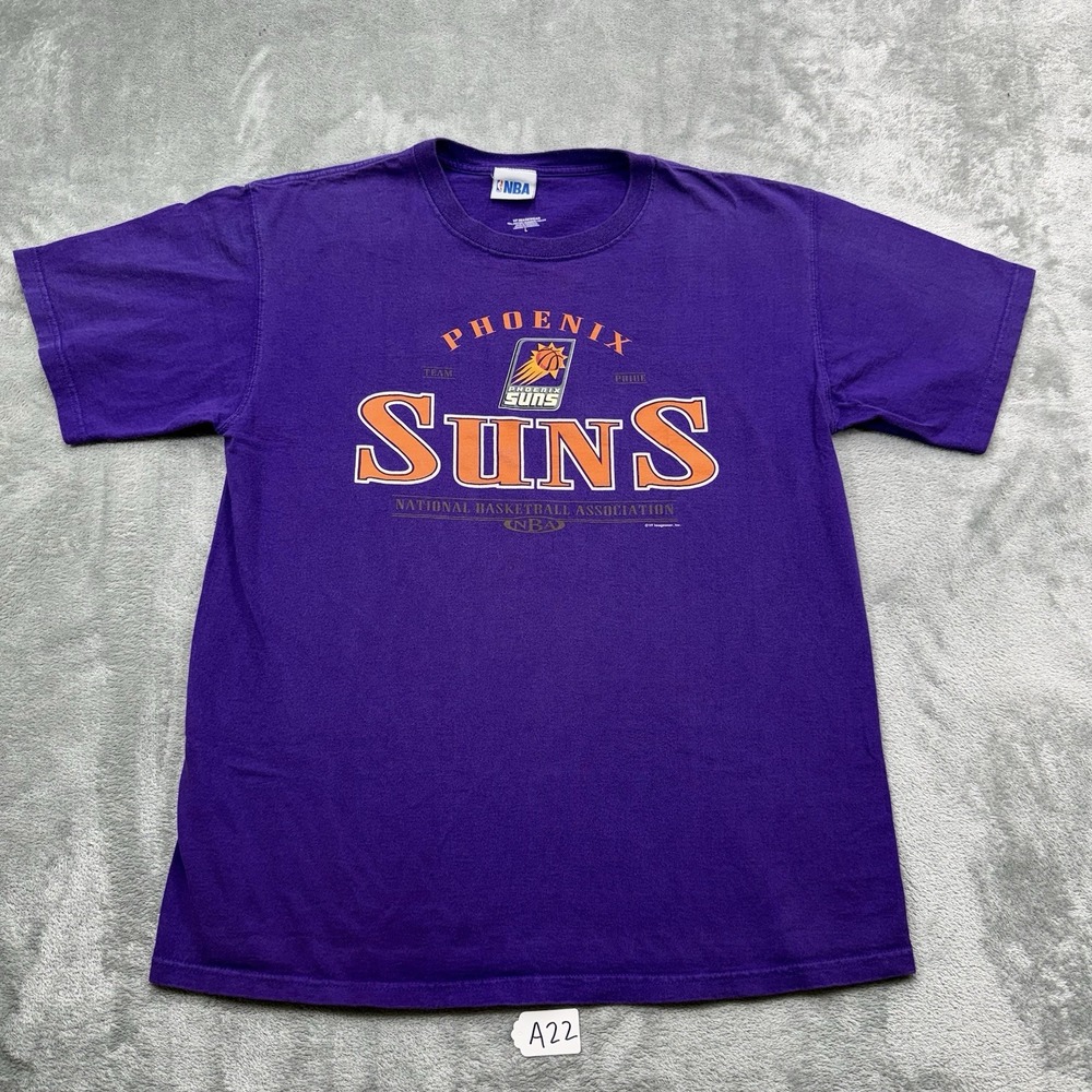 Phoenix SUNS NBA purple Shirt size adult Large